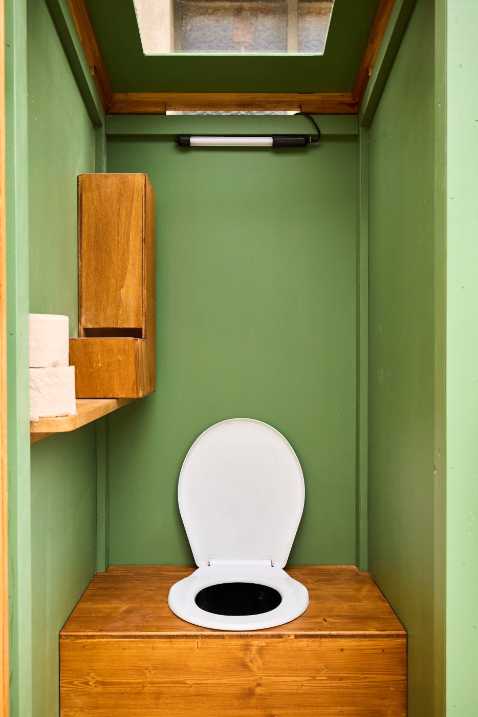 Intérieur d'une cabine BioQa